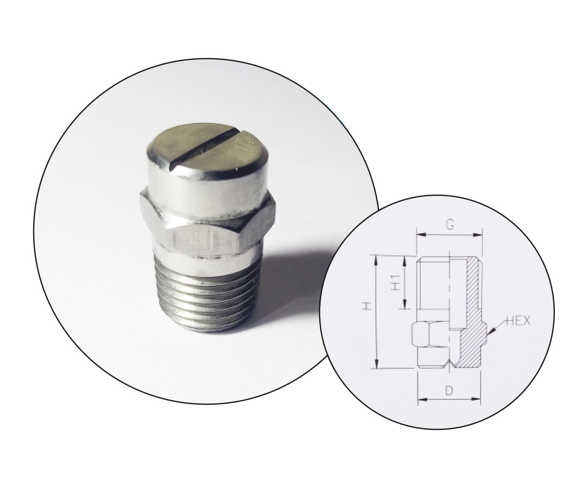 Flat Fan Jet Spray Nozzle